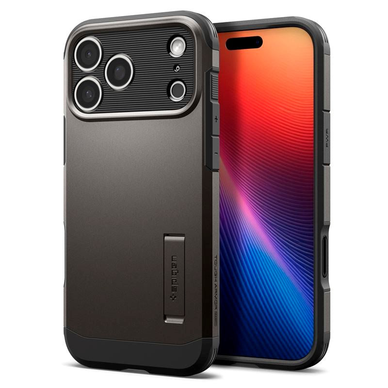 Spigen Tough Armor T Cover - iPhone 17 Pro Max - MagSafe Kompatibel - Grå