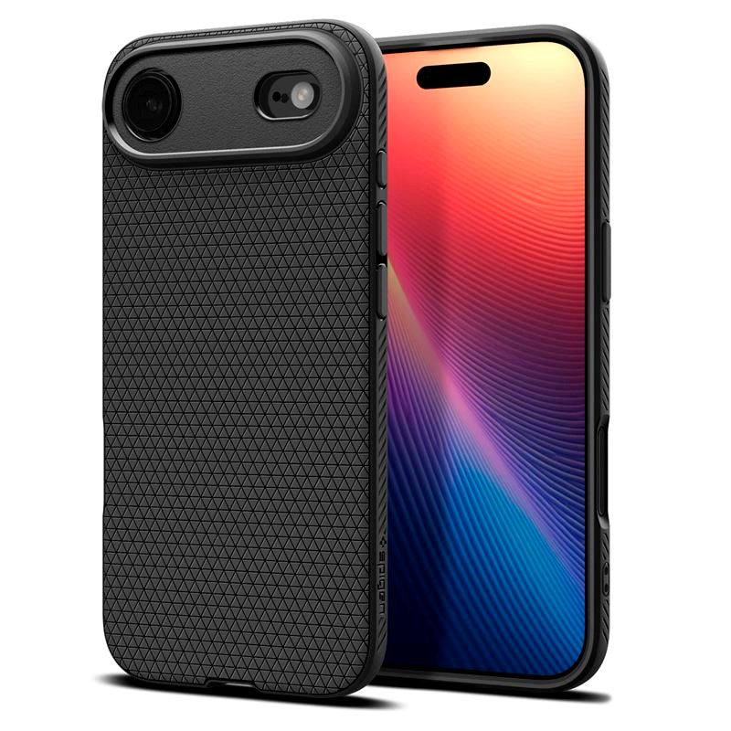 Spigen - iPhone Air - Liquid Air Cover - Sort