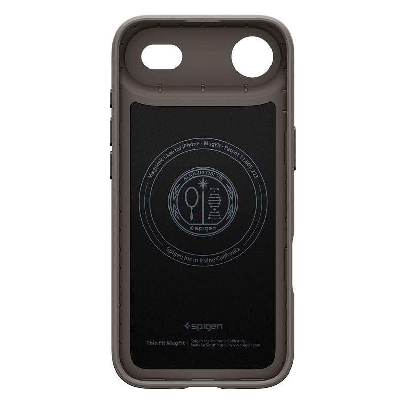 Spigen Thin Fit Cover - iPhone Air - MagSafe Kompatibel - Grå