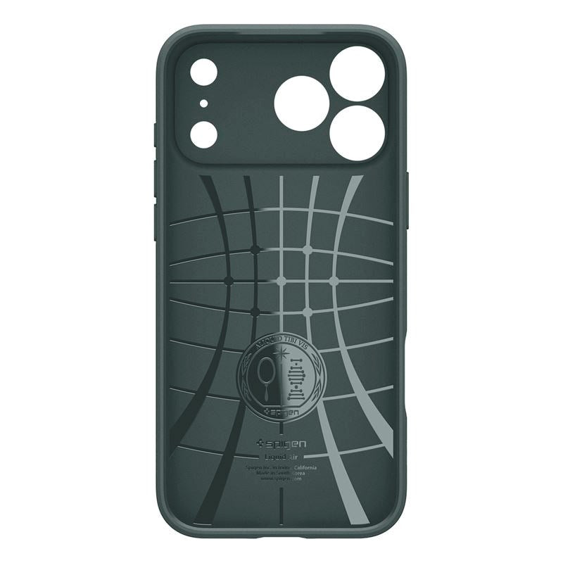 Spigen - iPhone 17 Pro - Liquid Air Cover - Grøn