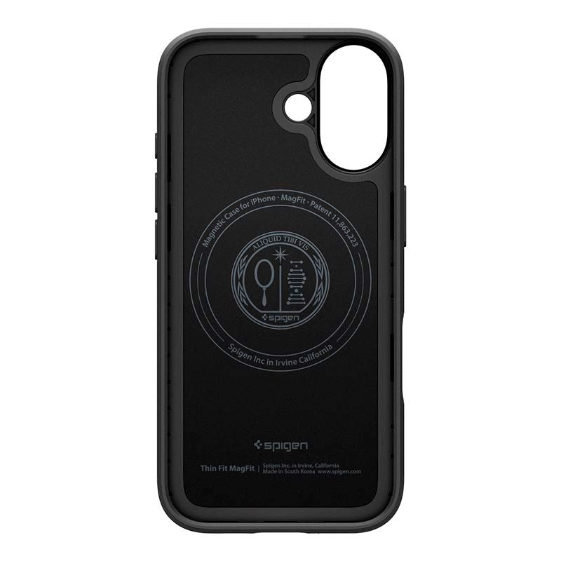 Spigen Thin Fit Cover - iPhone 17 - MagSafe Kompatibel - Sort
