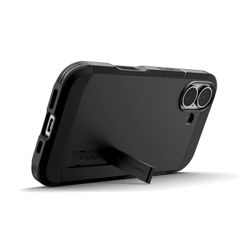 Spigen Tough Armor T Cover - iPhone 17 - MagSafe Kompatibel - Sort
