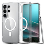 Spigen - Samsung Galaxy S26 Ultra - Ultra Hybrid Bagside Cover - MagSafe Kompatibel - Gennemsigtig