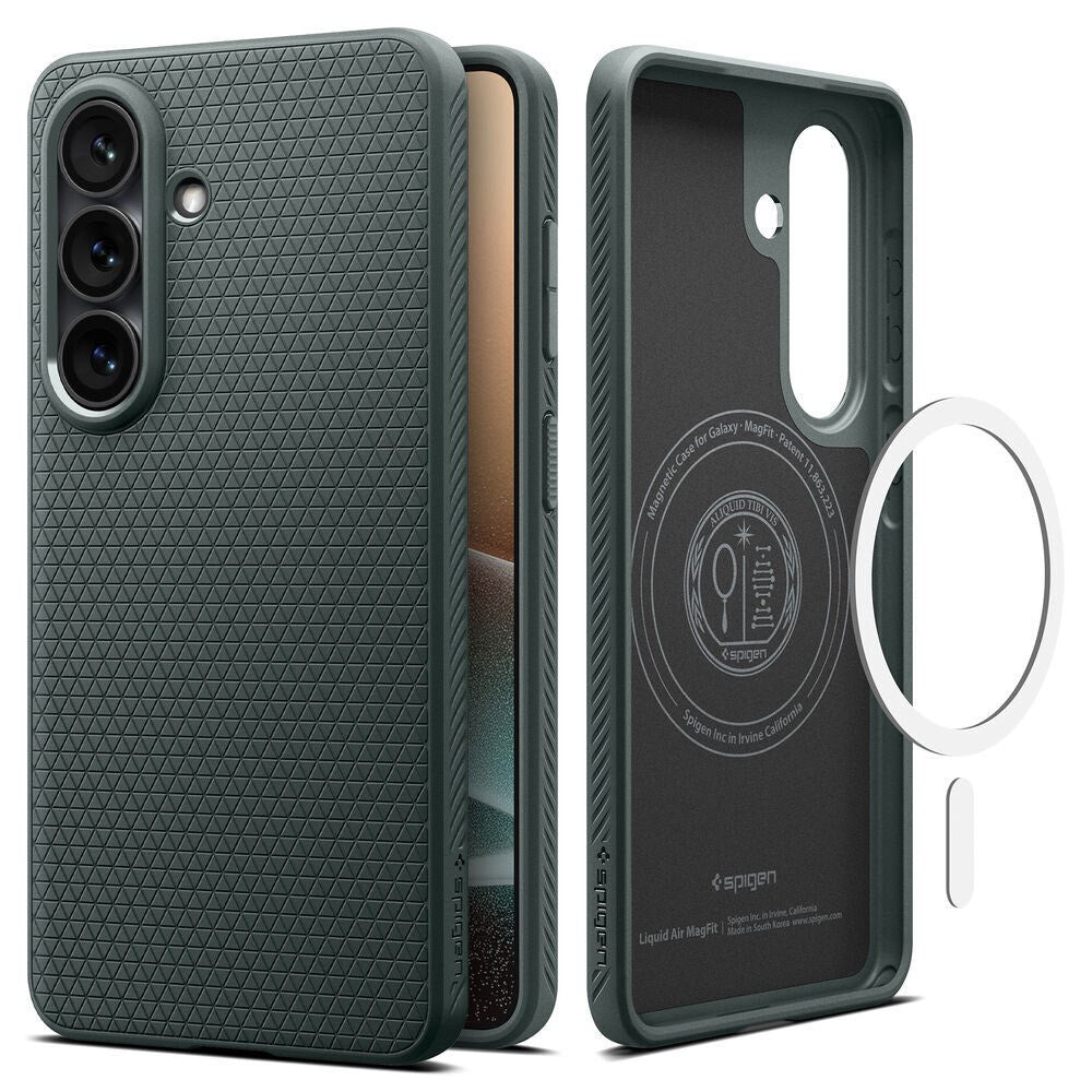 Spigen Samsung Galaxy S26+ (Plus) Liquid Air Bagside Cover - MagSafe Kompatibel - Grøn