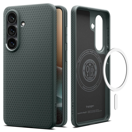Spigen Samsung Galaxy S26+ (Plus) Liquid Air Bagside Cover - MagSafe Kompatibel - Grøn