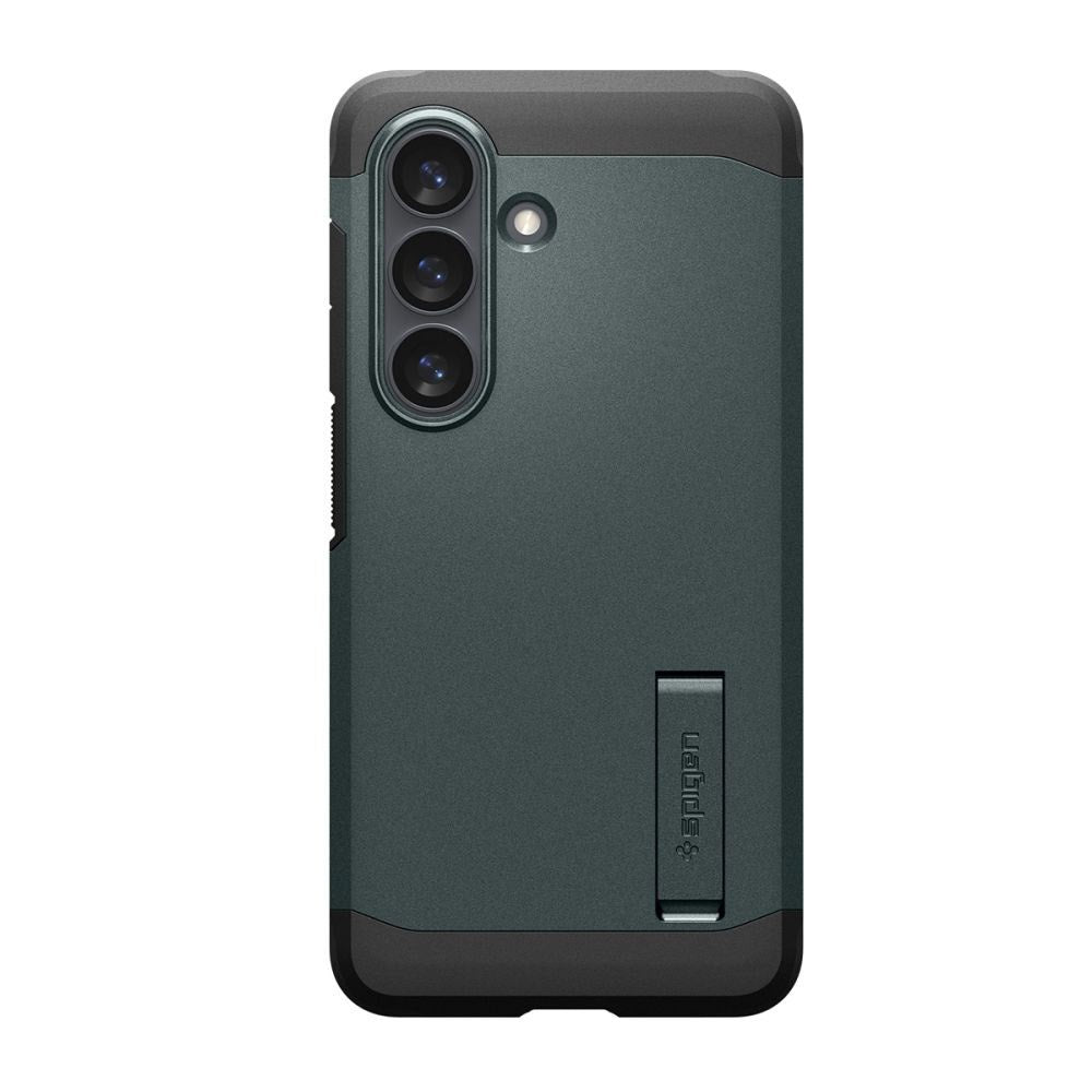 Spigen Samsung Galaxy S26 Tough Armor Hybrid Mobil Cover - MagSafe Kompatibel - Grøn