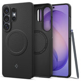 Samsung Galaxy S26 Ultra Spigen Air Skin Aramid Case - MagSafe Kompatibel - Sort
