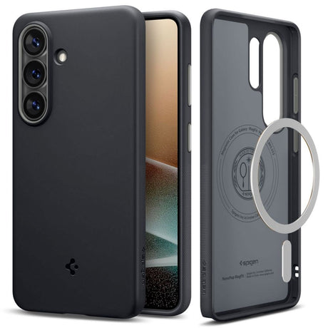 Spigen Samsung Galaxy S26 Ultra Nano Pop Hybrid Mobil Cover - MagSafe Kompatibel - Sort / Grå