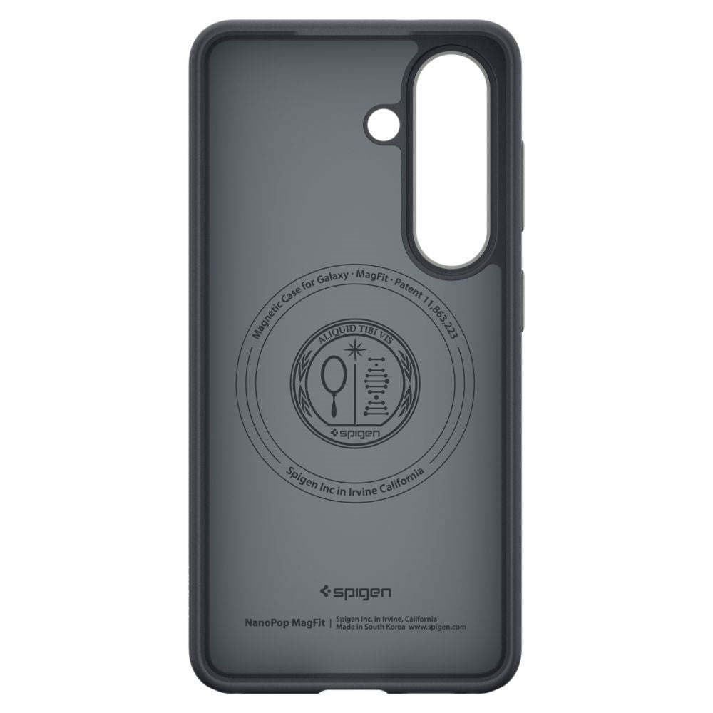 Spigen Samsung Galaxy S26 Nano Pop Hybrid Mobil Cover - MagSafe Kompatibel - Sort / Grå