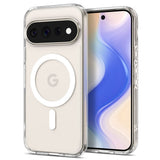 Spigen Google Pixel 11 Pro Hybrid Plast Bagside Cover - MagSafe Kompatibel - Gennemsigtig