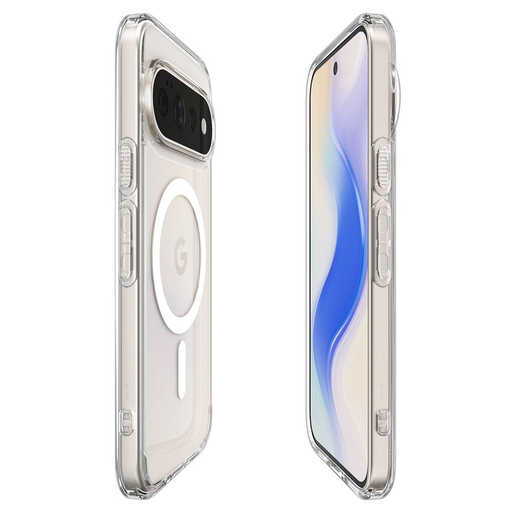 Spigen Google Pixel 11 Pro Hybrid Plast Bagside Cover - MagSafe Kompatibel - Gennemsigtig