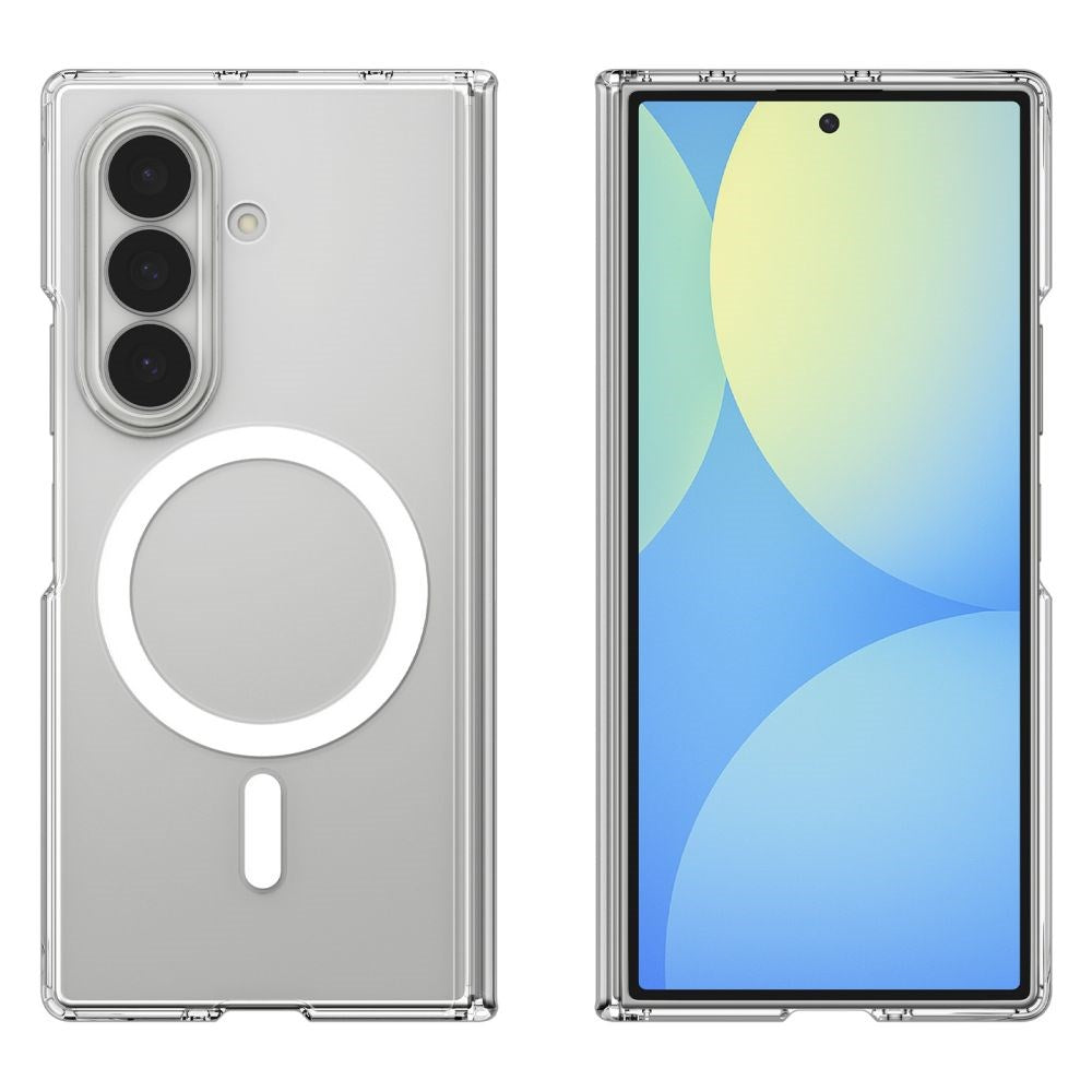 Samsung Galaxy Z Fold8 Ultra Spigen Air Skin Zero Mobilcover - MagSafe Kompatibel - Gennemsigtig / Hvid
