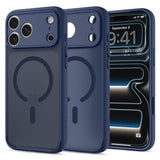 iPhone 18 Pro / 17 Pro Spigen Ultra Hybrid Bagside Cover - MagSafe Kompatibel - Mat Blå
