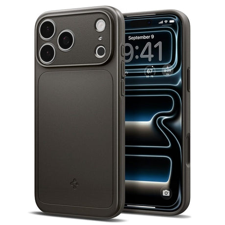 iPhone 18 Pro Max / 17 Pro Max Spigen Thin Fit Bagside Cover - MagSafe Kompatibel - Grå