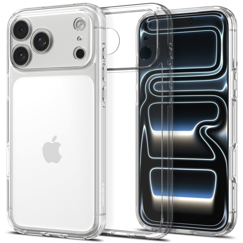 iPhone 18 Pro Max / 17 Pro Max Spigen Ultra Hybrid Bagside Cover - Gennemsigtig