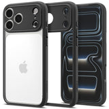 iPhone 18 Pro / 17 Pro Spigen Ultra Hybrid Bagside Cover - Mat Sort