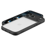 iPhone 18 Pro / 17 Pro Spigen Ultra Hybrid Bagside Cover - Mat Sort