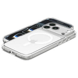 iPhone 18 Pro / 17 Pro Spigen Ultra Hybrid Bagside Cover - MagSafe Kompatibel - Gennemsigtig / Hvid