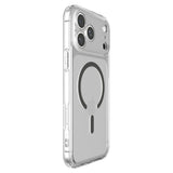 iPhone 18 Pro Max / 17 Pro Max Spigen Ultra Hybrid Bagside Cover - MagSafe Kompatibel - Gennemsigtig / Grå