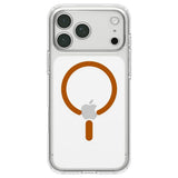 iPhone 18 Pro Max / 17 Pro Max Spigen Ultra Hybrid Bagside Cover - MagSafe Kompatibel - Gennemsigtig / Orange