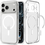 iPhone 18 Pro / 17 Pro Spigen Ultra Hybrid Bagside Cover - MagSafe Kompatibel - Mat Hvid