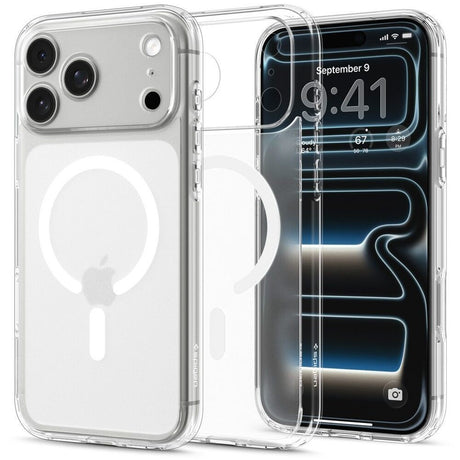 iPhone 18 Pro Max / 17 Pro Max Spigen Ultra Hybrid Bagside Cover - MagSafe Kompatibel - Mat Hvid