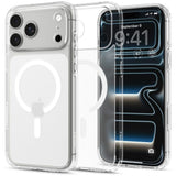 iPhone 18 Pro / 17 Pro Spigen Ultra Hybrid Bagside Cover - MagSafe Kompatibel - Mat Hvid
