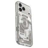 iPhone 18 Pro / 17 Pro Spigen Ultra Hybrid Bagside Cover - MagSafe Kompatibel - Gennemsigtig / Sølv