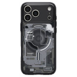 iPhone 18 Pro Max / 17 Pro Max Spigen Ultra Hybrid Bagside Cover - MagSafe Kompatibel - Gennemsigtig / Sort