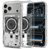 iPhone 18 Pro Max / 17 Pro Max Spigen Ultra Hybrid Bagside Cover - MagSafe Kompatibel - Gennemsigtig / Sort