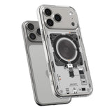 iPhone 18 Pro Max / 17 Pro Max Spigen Ultra Hybrid Bagside Cover - MagSafe Kompatibel - Gennemsigtig / Sort