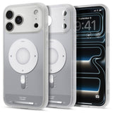 iPhone 18 Pro Max / 17 Pro Max Spigen Ultra Hybrid Bagside Cover - MagSafe Kompatibel - Sølv