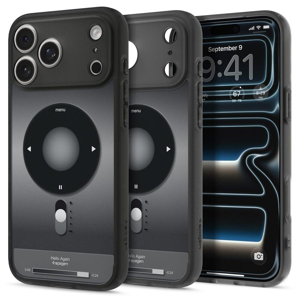 iPhone 18 Pro Max / 17 Pro Max Spigen Ultra Hybrid Bagside Cover - MagSafe Kompatibel - Sort