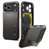 iPhone 18 Pro / 17 Pro Spigen Tough Armor T Bagside Cover - MagSafe Kompatibel - Grå