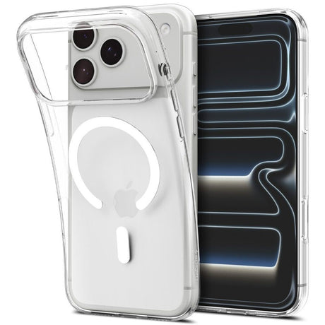 iPhone 18 Pro / 17 Pro Spigen Liquid Crystal Bagside Cover - MagSafe Kompatibel - Gennemsigtig