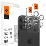 iPhone 16 Pro / 16 Pro Max Spigen EZ Fit. tR Optik Pro Kameralinse Beskyttelse - 2 Stk - Gennemsigtig