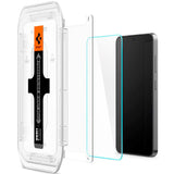 Samsung Galaxy S24 Spigen EZ Fit Glas.tR Skærmbeskyttelse 2. Stk - Case Friendly - Gennemsigtig