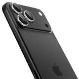 iPhone 17 Pro / 17 Pro Max / 16 Pro / 16 Pro Max / 15 Pro / 15 Pro Max / 14 Pro / 14 Pro Max Spigen Glass tR EZ Fit Optik Pro Kameraglas - 2 stk - Sølv