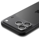 iPhone 17 Pro / 17 Pro Max / 16 Pro / 16 Pro Max / 15 Pro / 15 Pro Max / 14 Pro / 14 Pro Max Spigen Glass tR EZ Fit Optik Pro Kameraglas - 2 stk - Sølv