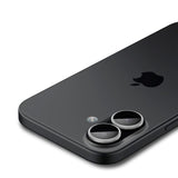Spigen - iPhone 17 - Glass tR EZ Fit Optik Pro Kameralinsebeskyttelsesglas - 2 stk - Sølv