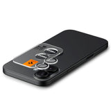 Spigen - iPhone 17 - Glass tR EZ Fit Optik Pro Kameralinsebeskyttelsesglas - 2 stk - Sølv