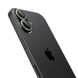 Spigen - iPhone 17 - Glass tR EZ Fit Optik Pro Kameralinsebeskyttelsesglas - 2 stk - Grøn