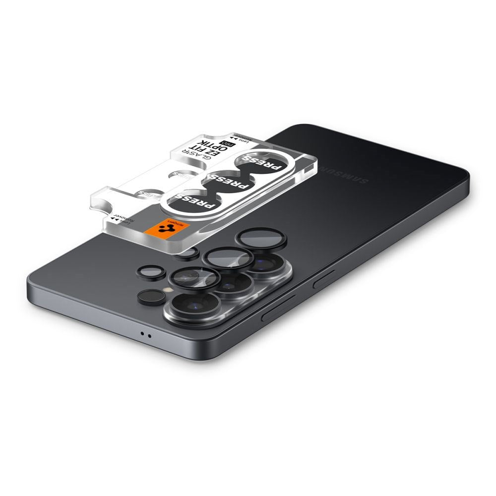 Spigen Samsung Galaxy S26 Ultra Glass tR EZ Fit Optik Pro Kameralinseglas - 2 stk - Sort