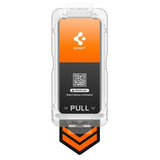 Spigen Samsung Galaxy S26 Glass tR EZ Fit Pro HD Skærmglas - Privacy - 2 stk - Gennemsigtig