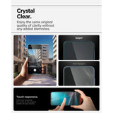 Samsung Galaxy A37/A36 (5G) - Spigen EZ Fit Glass tR Skærmbeskyttelse - Case Friendly - Gennemsigtig