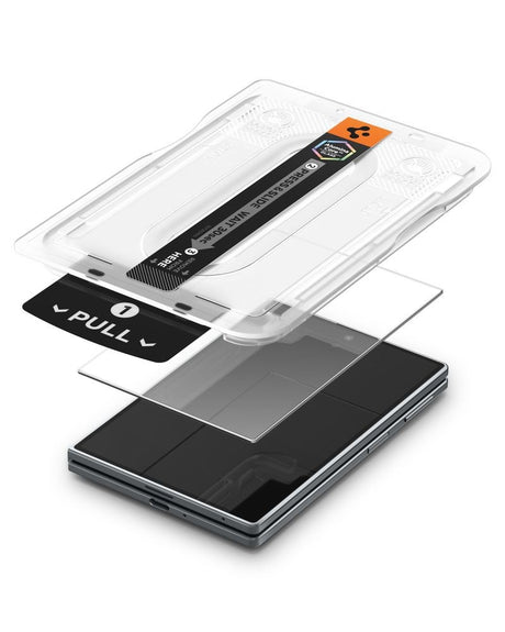 Spigen Samsung Galaxy Z Fold8 Glass tR EZ Fit Pro HD Skærmglas - 2 stk - Gennemsigtig