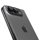 Spigen iPhone Duo Glass tR EZ Fit Optik Pro Kamerabeskytter - 2 stk - Sort