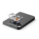Spigen iPhone Duo Glass tR EZ Fit Optik Pro Kamerabeskytter - 2 stk - Sort