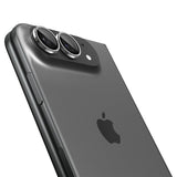 Spigen iPhone Duo Glass tR EZ Fit Optik Pro Kamerabeskytter - 2 stk - Hvid