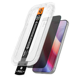 iPhone 18 Pro Spigen Glass tR EZ Fit Pro HD Privacy Skærmbeskyttelsesglas - 2 stk - Gennemsigtig